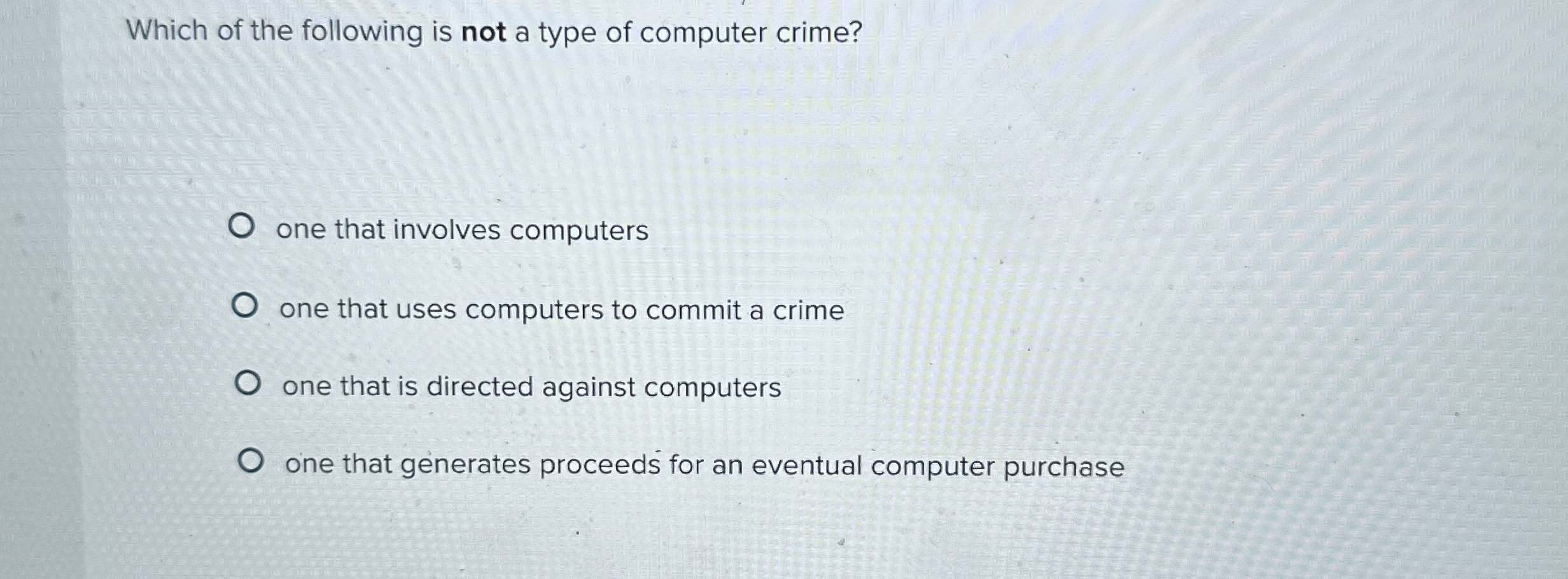 Which of the following is not a type of computer
