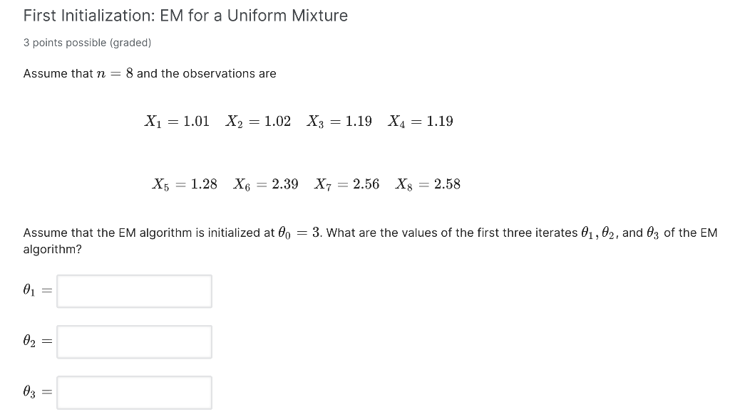 can you explain the steps of the em algorithm