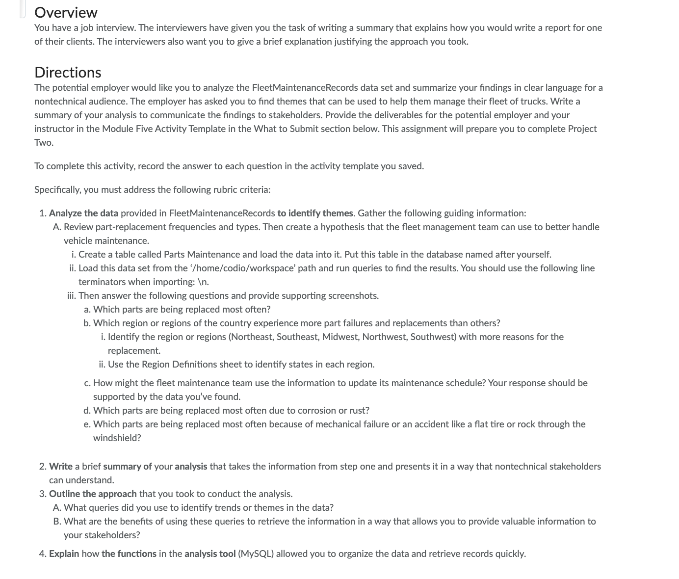 Analyze the data provided in