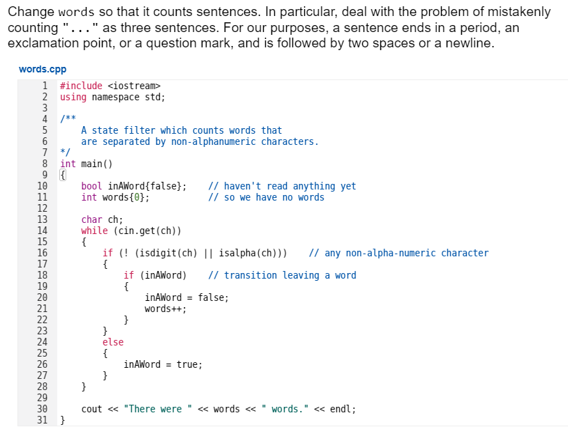 I need help with this problem in c + + .