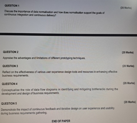 get expert advice QUESTION 1 Discuss the