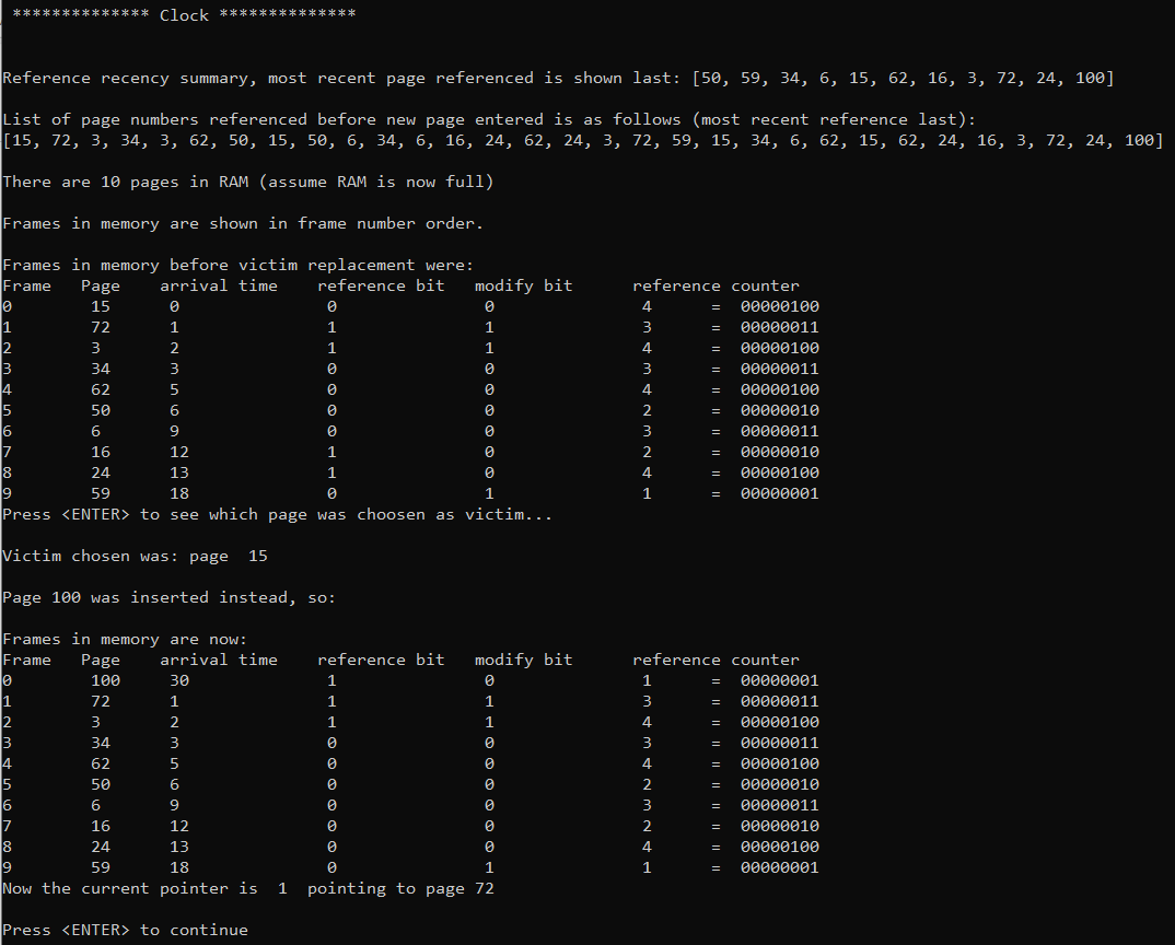 * * * * * * * * * * * * * * Clock * * * * * * * *