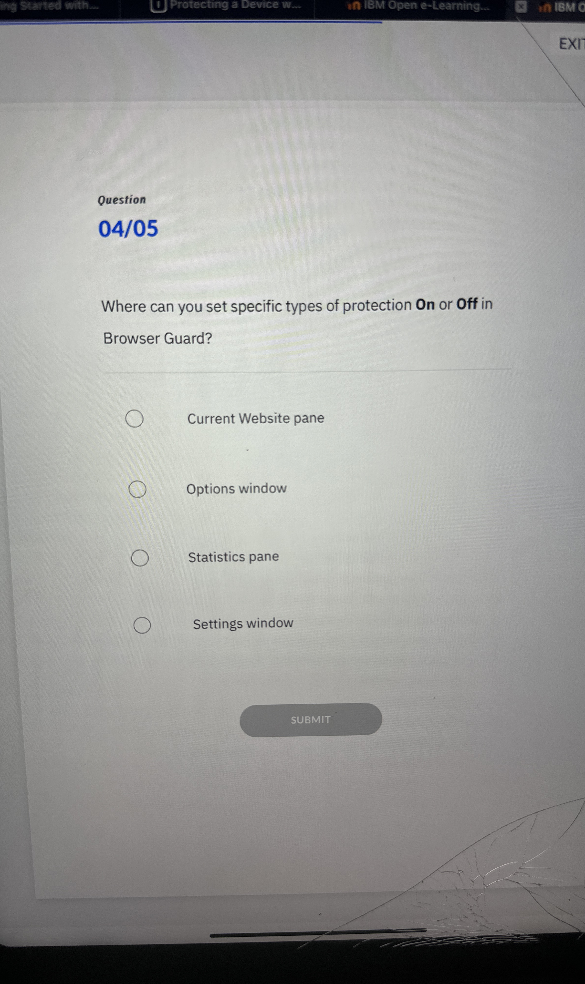 Started With Protecting a Device w . . . in IBM