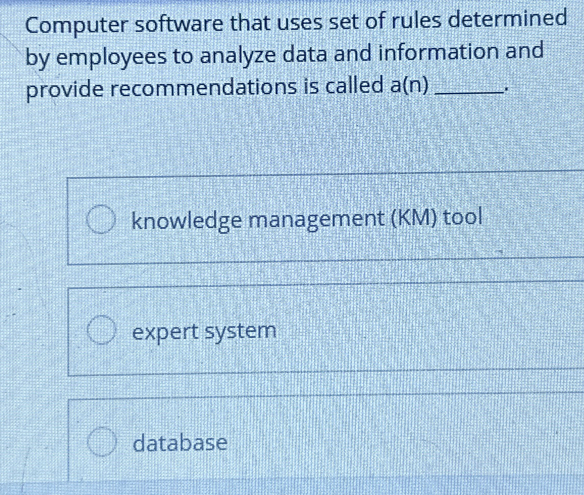 Steps for Computer software that uses set of