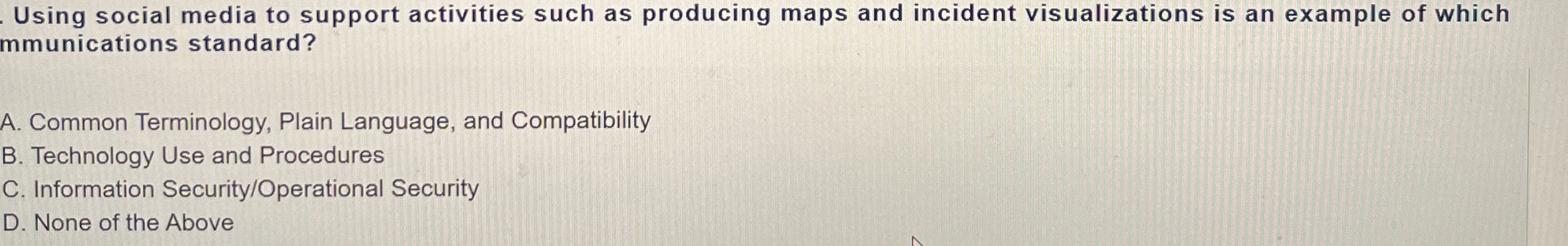 Using social media to support activities such as