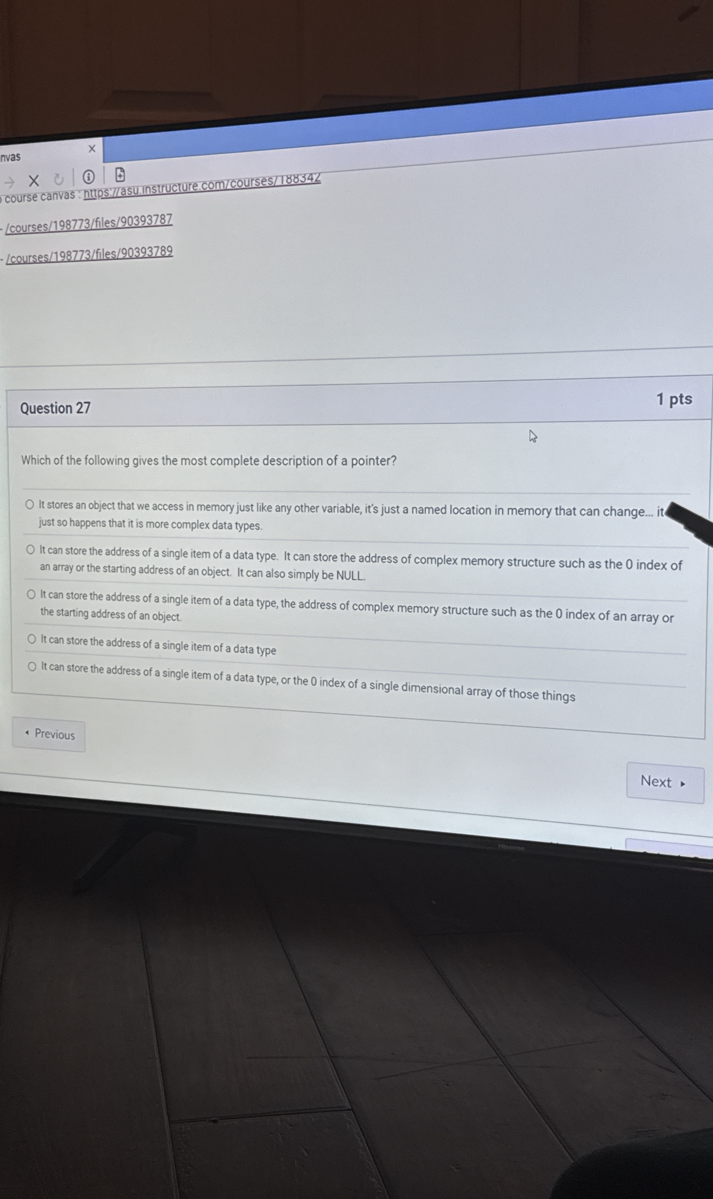 course canvas: ittps. / 1 / asu . Instructure.com