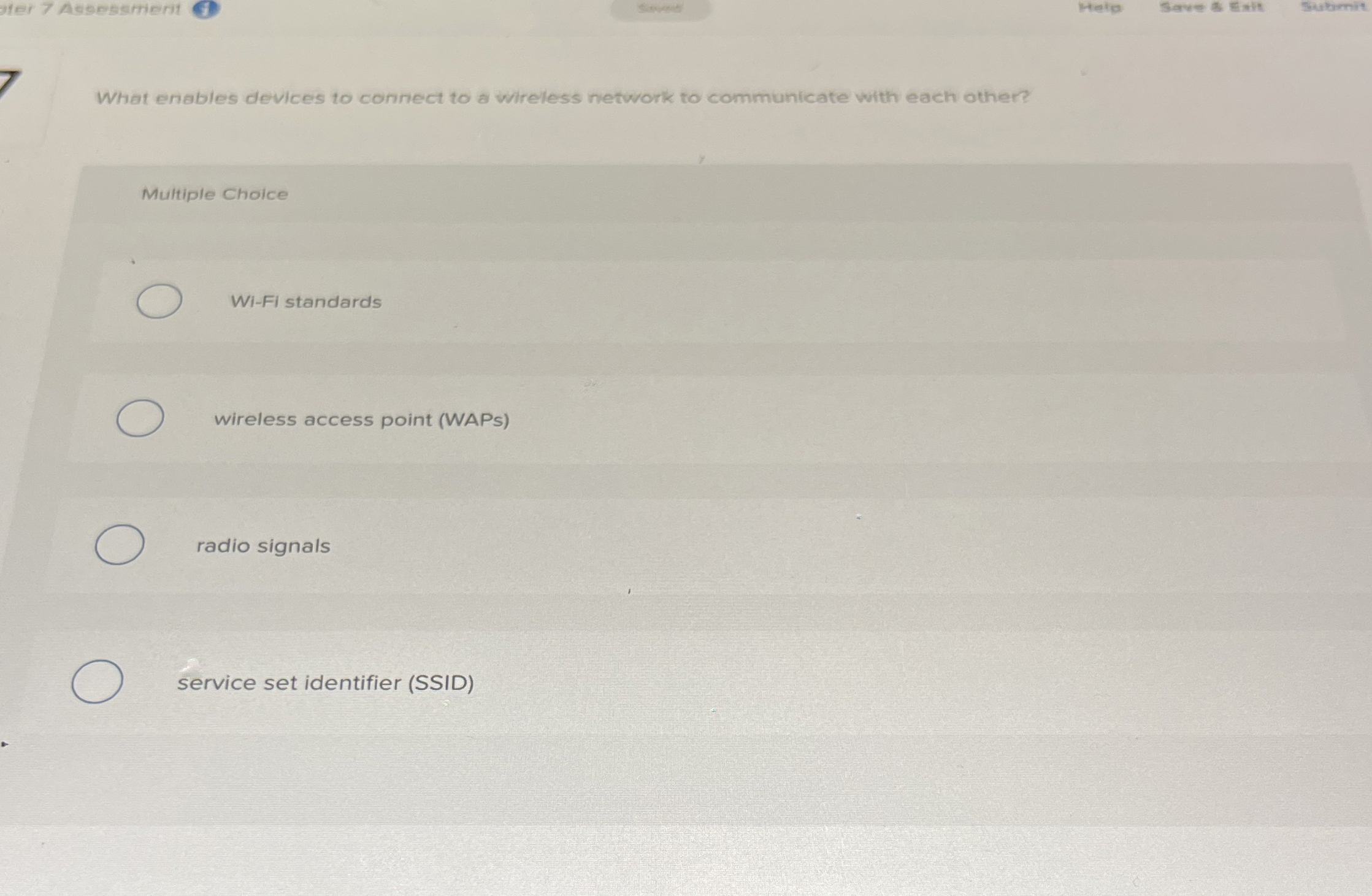 What enables devices to connect to a wireless