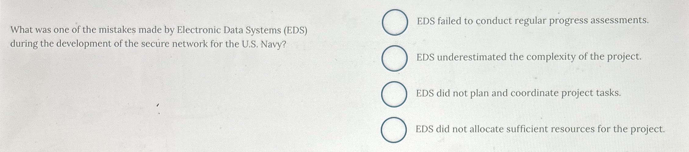 What was one of the mistakes made by Electronic