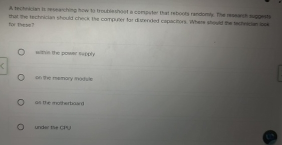 A technician is researching how to troubleshoot a
