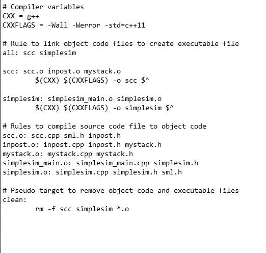 can u write the code of all required files