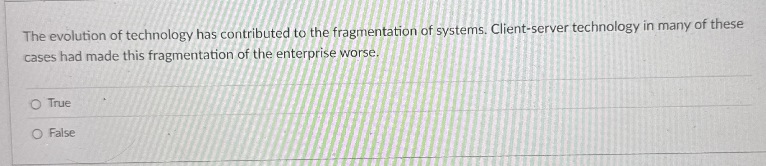 The evolution of technology has contributed to