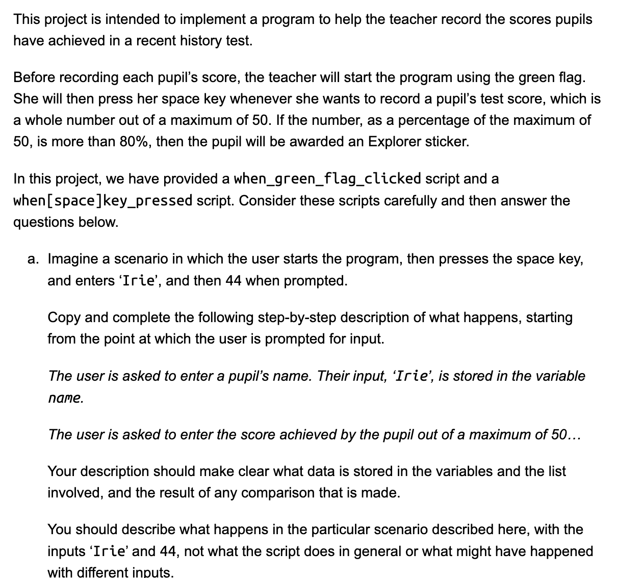 This project is intended to implement a program