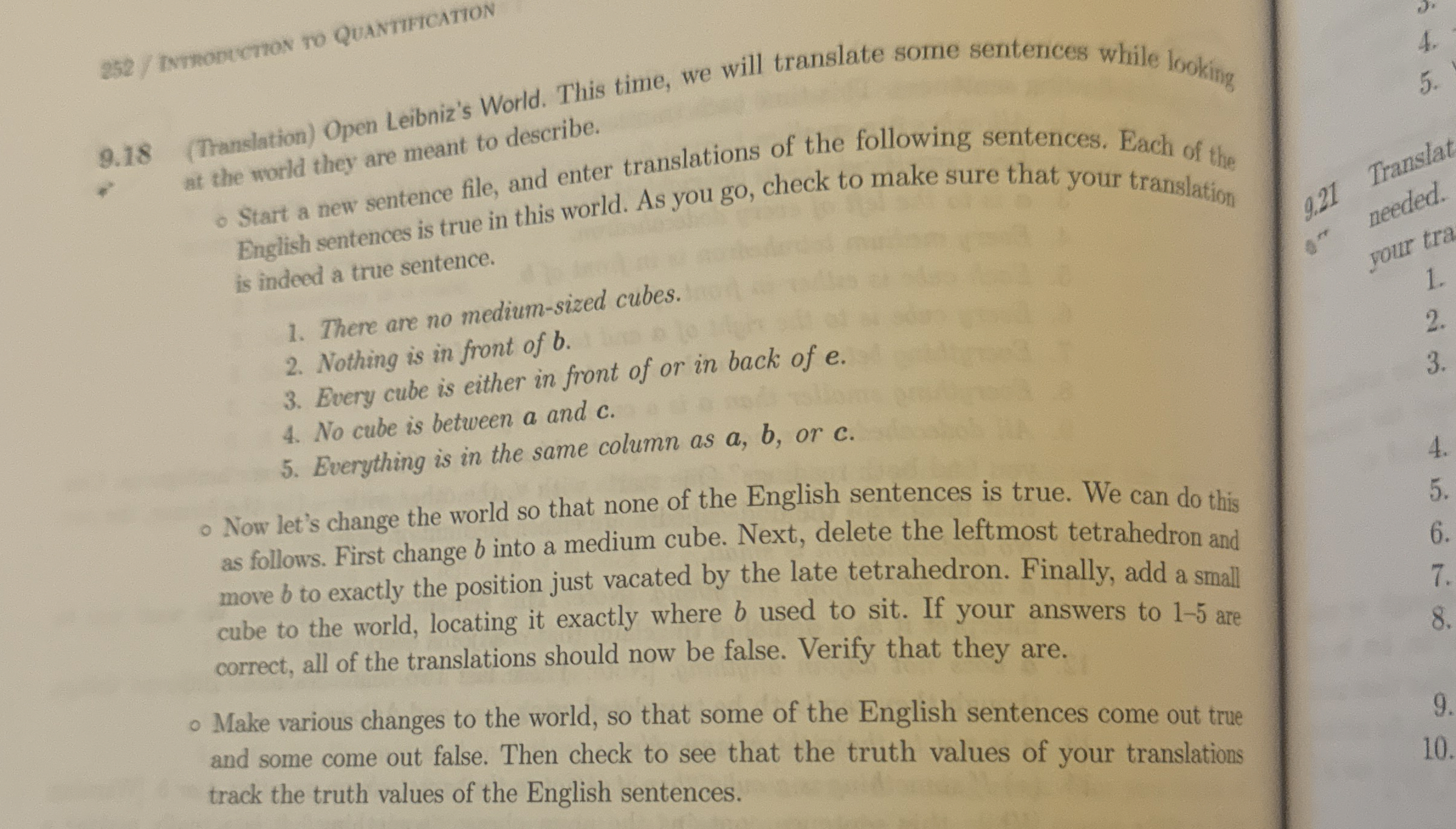 2 5 2 / whenterton to QUANTIFCATION 9 . 1 8 (