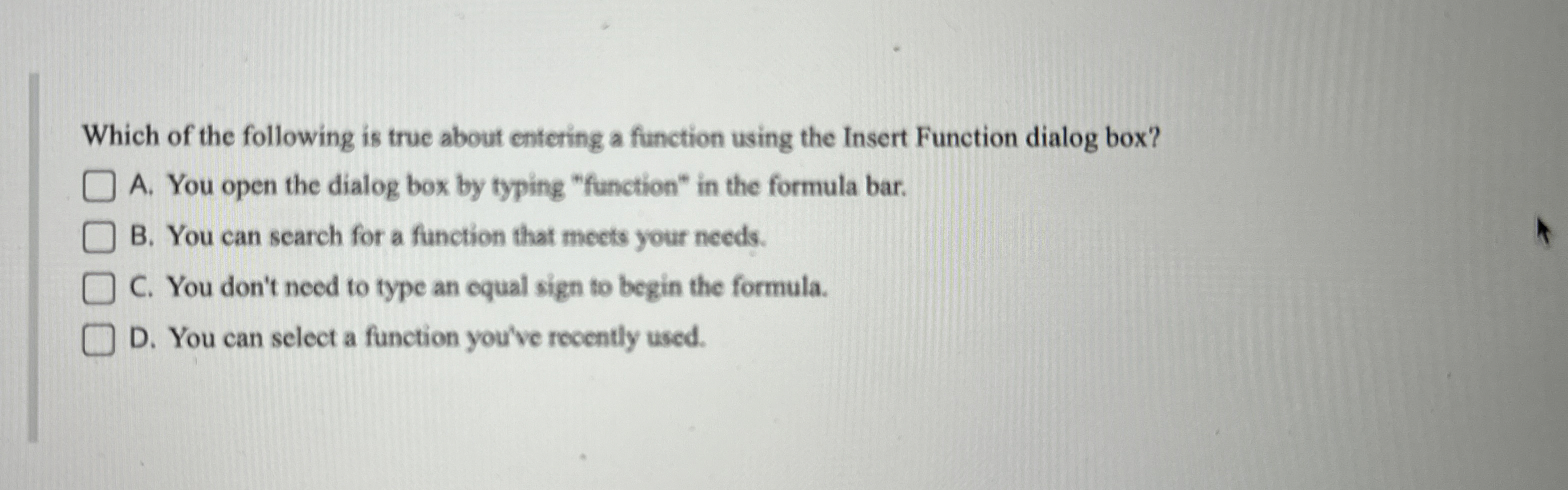 Which of the following is true about ontering a