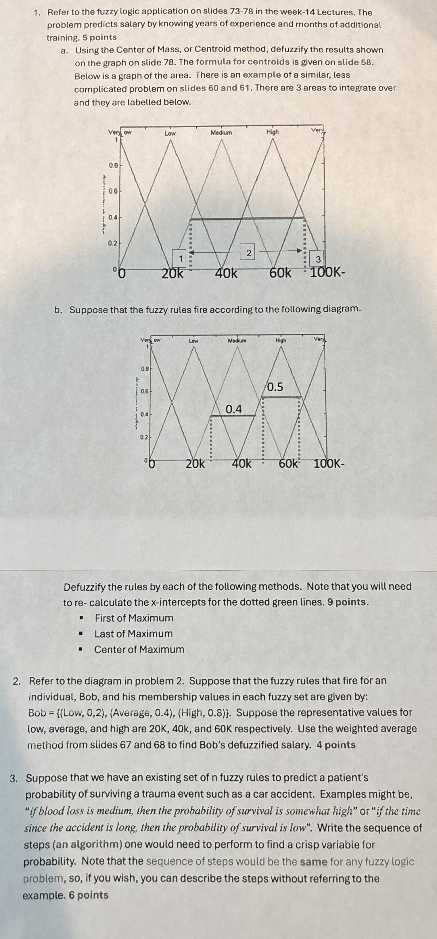 Refer to the fuzzy logic application on slides 7