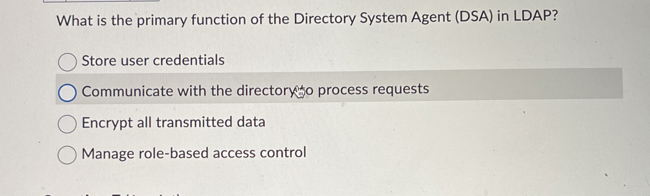 What is the primary function of the Directory