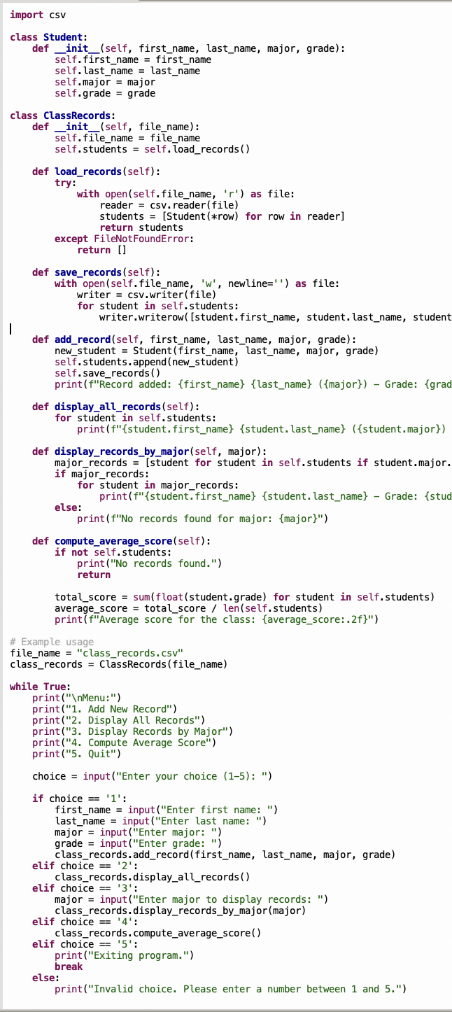 write simplified psuedocode for the following