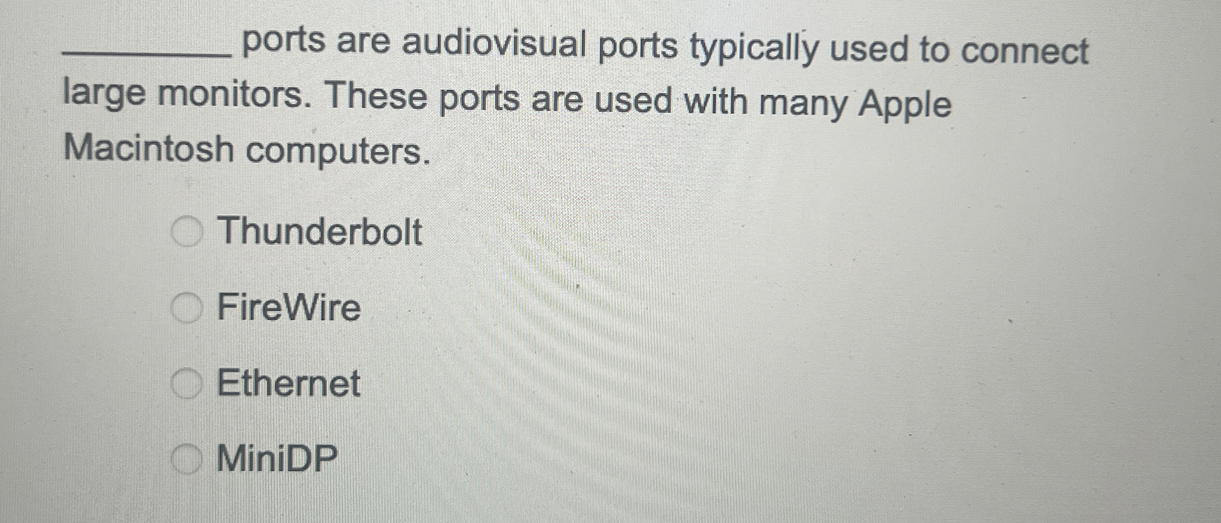 ports are audiovisual ports typically used to