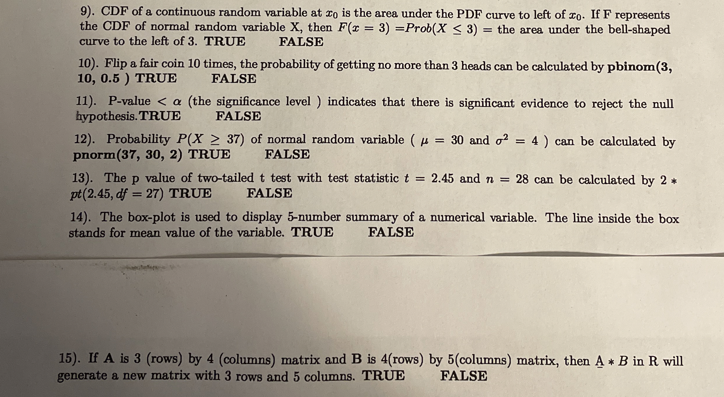 . If A is 3 ( rows ) by 4 ( columns ) matrix and