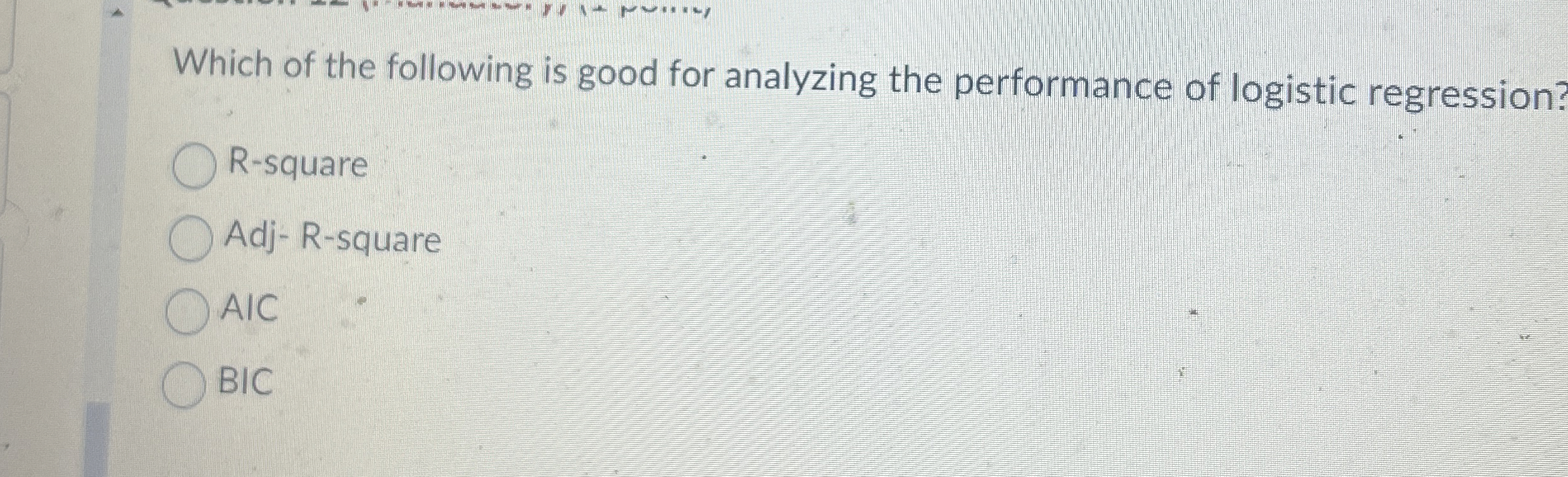 Which of the following is good for analyzing the