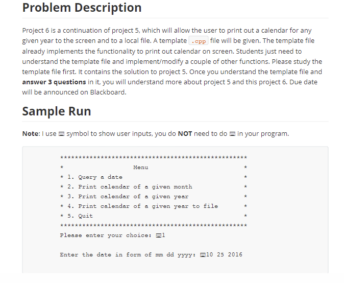 CPP TEMPLATE GIVEN: / / comments #include