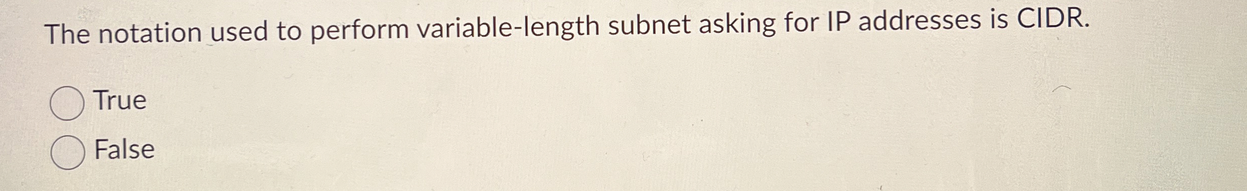 The notation used to perform variable - length