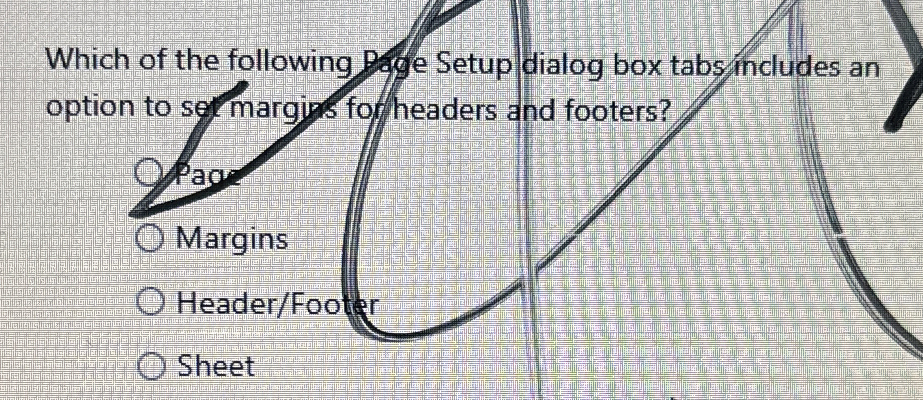 Which of the following Dage Setup dialog box tabs