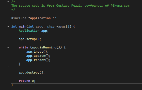 * * Microsoft Visual Studio is the program used.