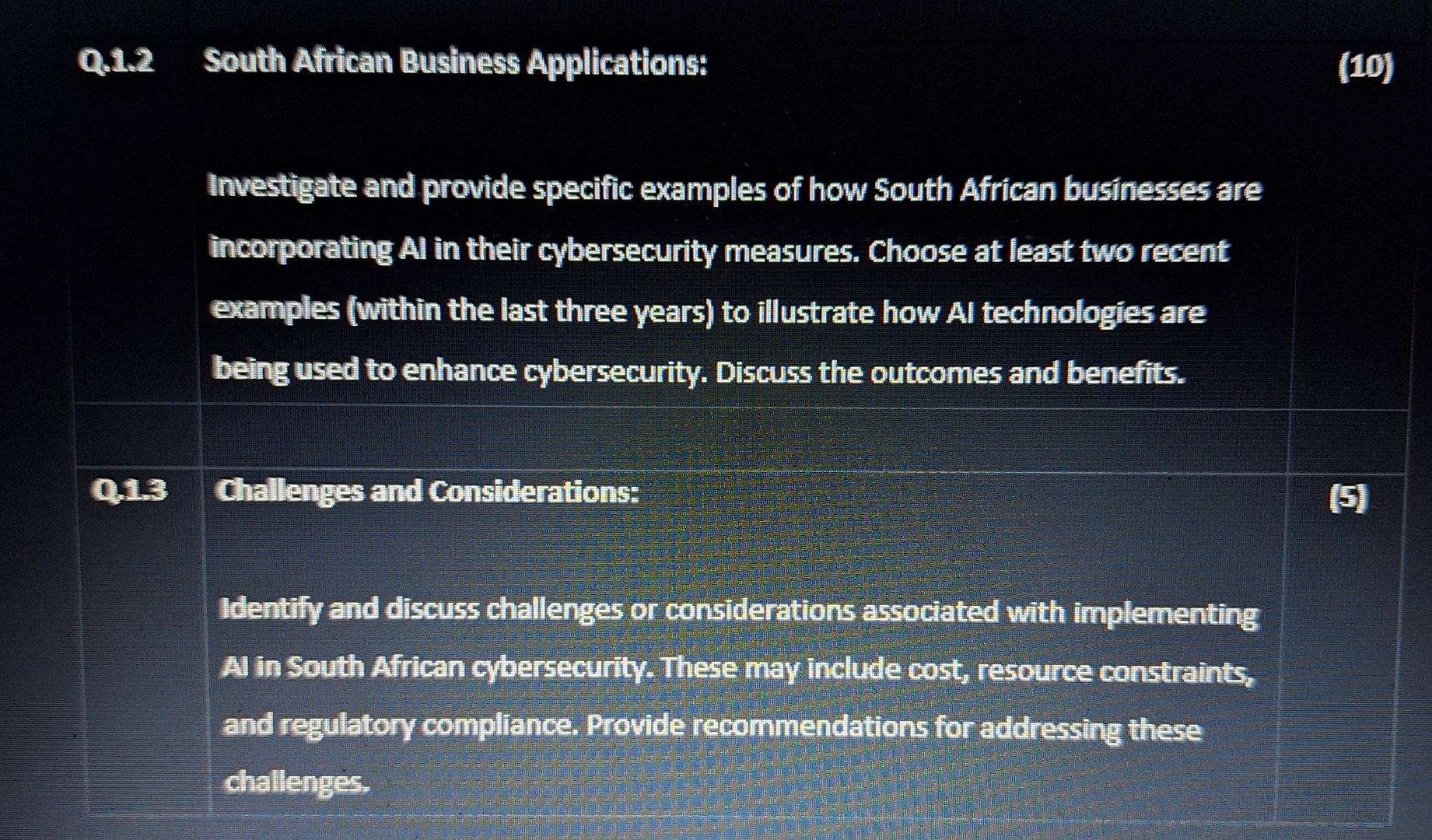 As a cybersecurity analyst with a focus on South