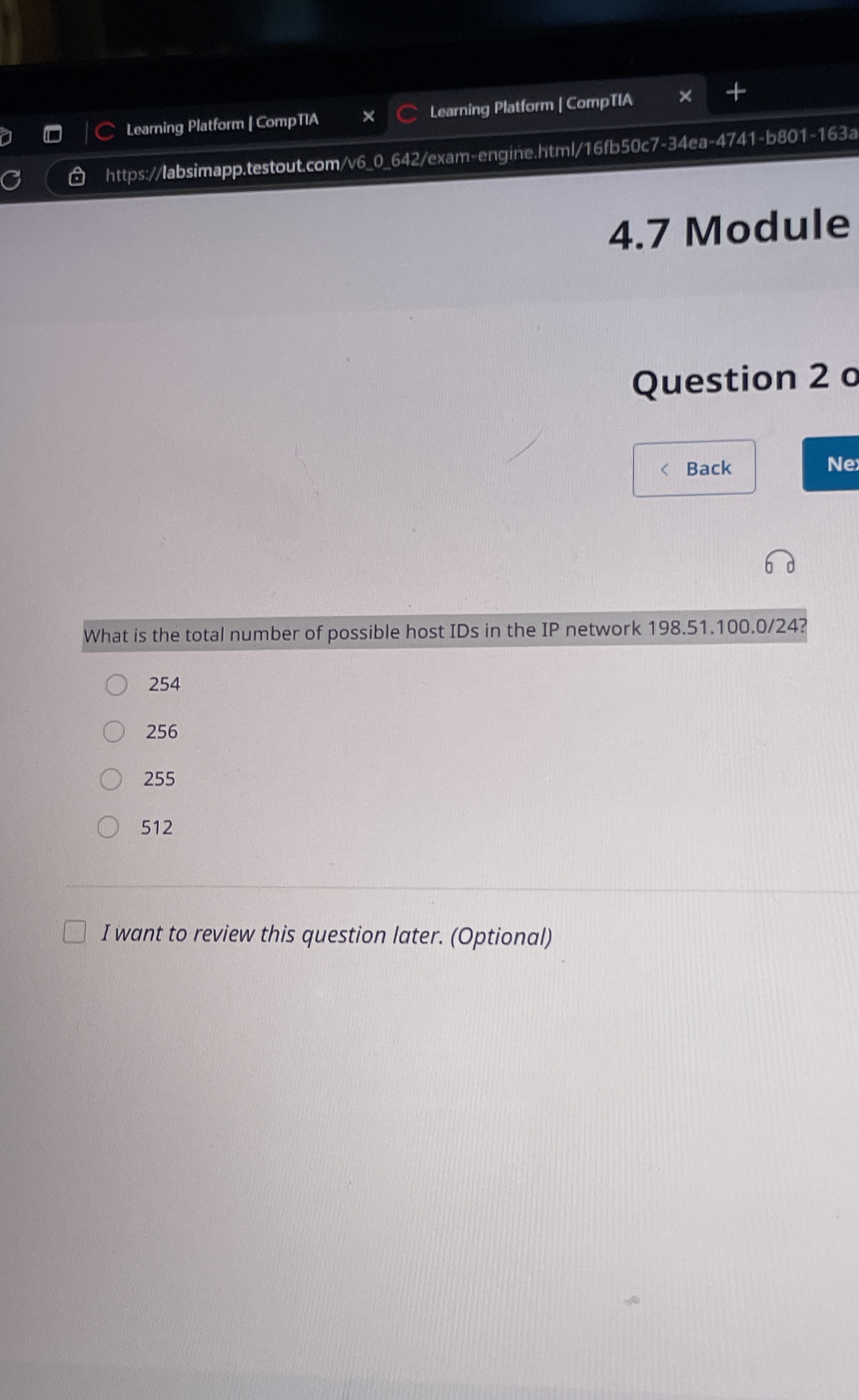 What is the total number of possible host IDs in