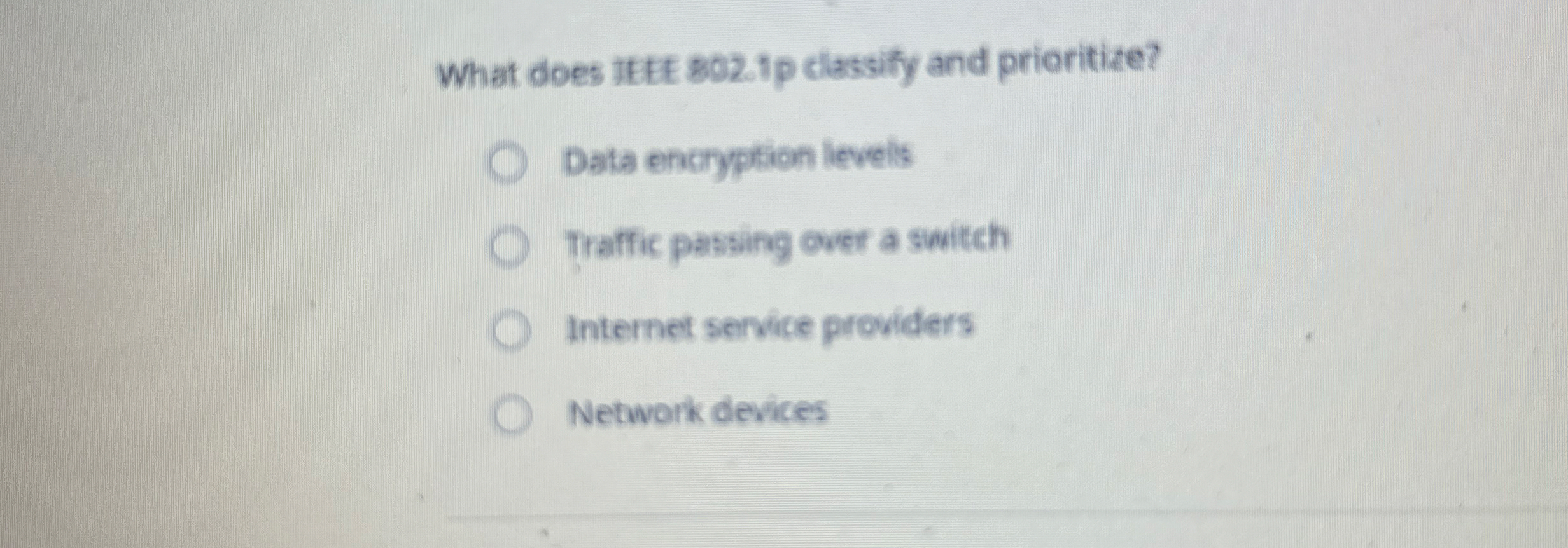 What does IEEE 8 0 2 . 1 p classify and