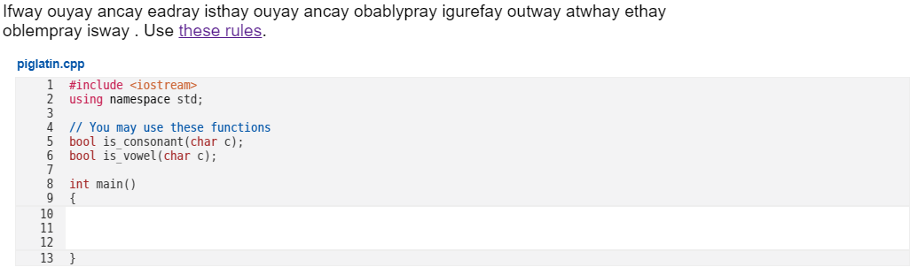 Test 1 Input: If you can read this you can