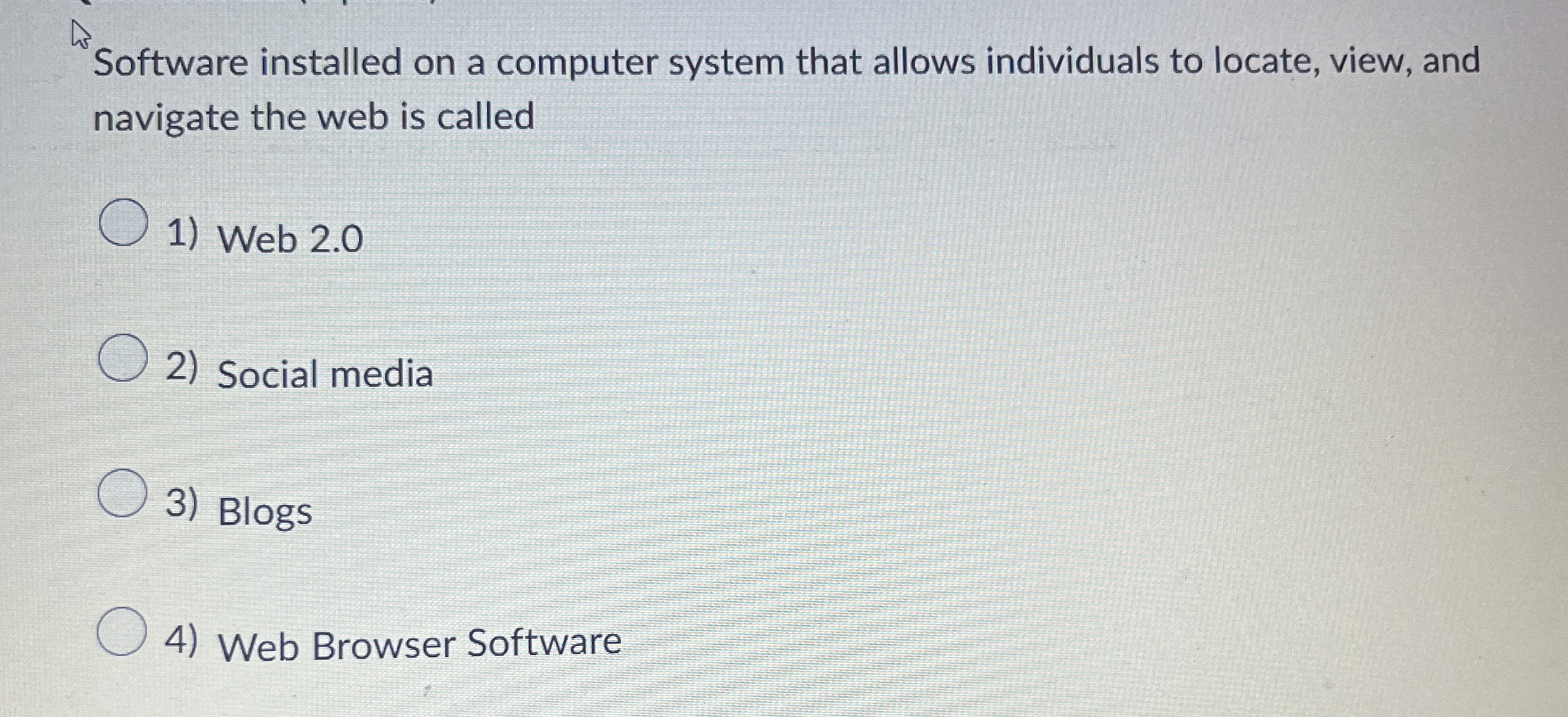 Software installed on a computer system that