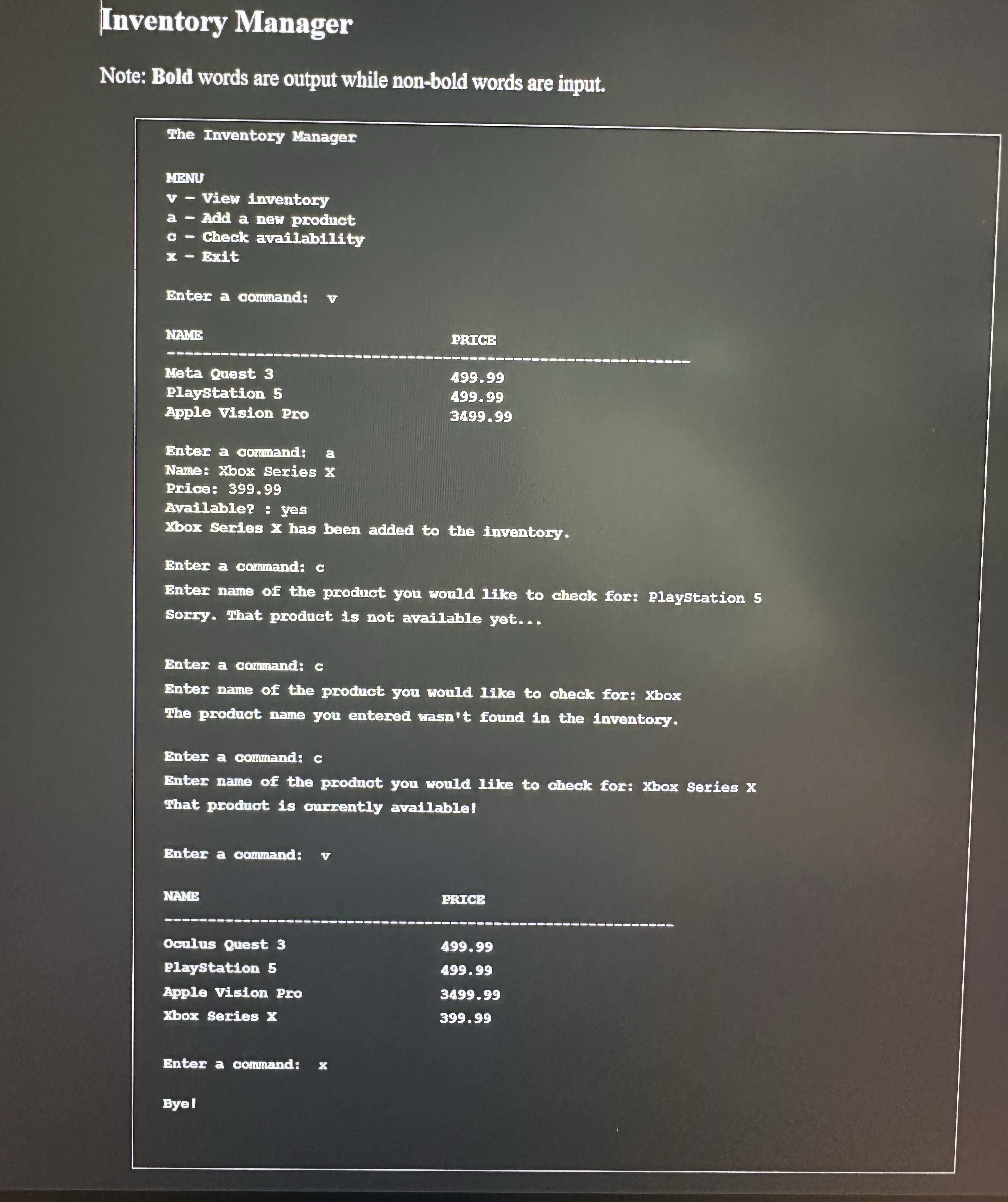 Please use c + + programming langauge (