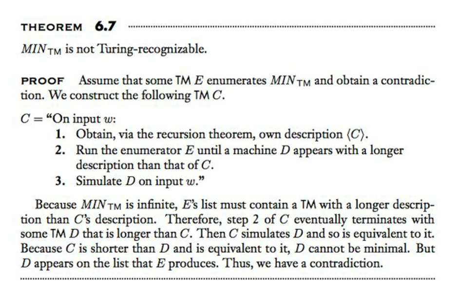 Will the proof of Theorem 6 . 7 work for the