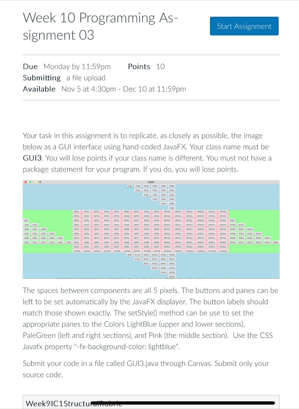 Week 1 0 Programming Assignment 0 3 Due Monday by