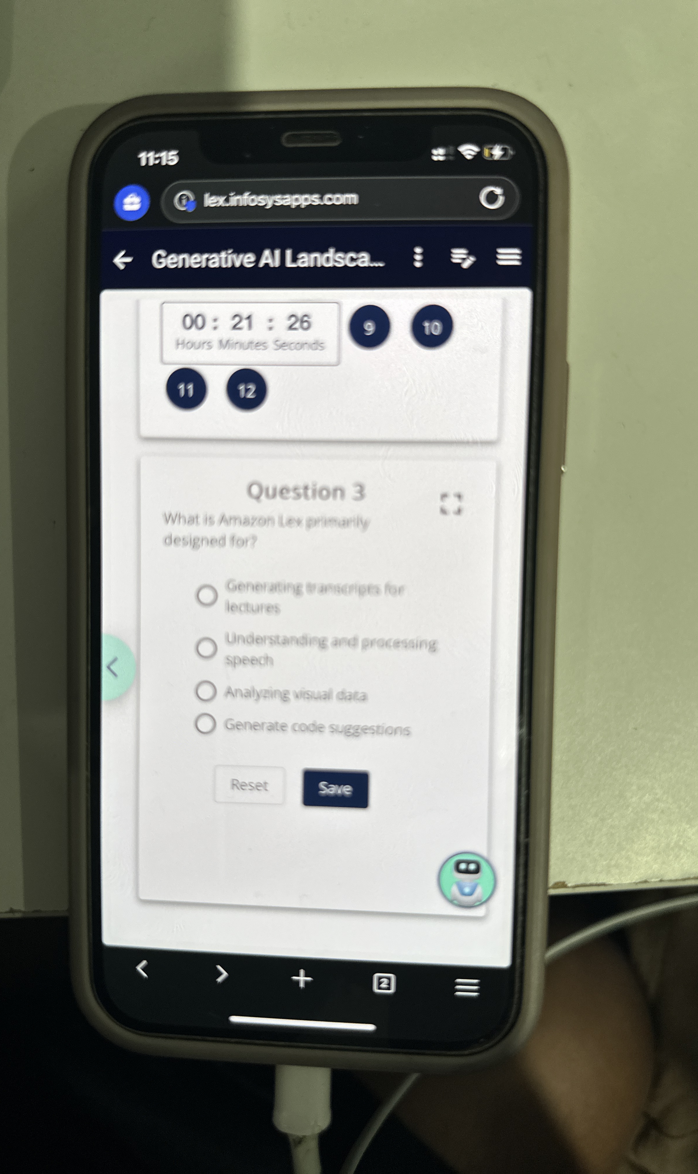 Question 3 What is Amaron lex prinarily designed