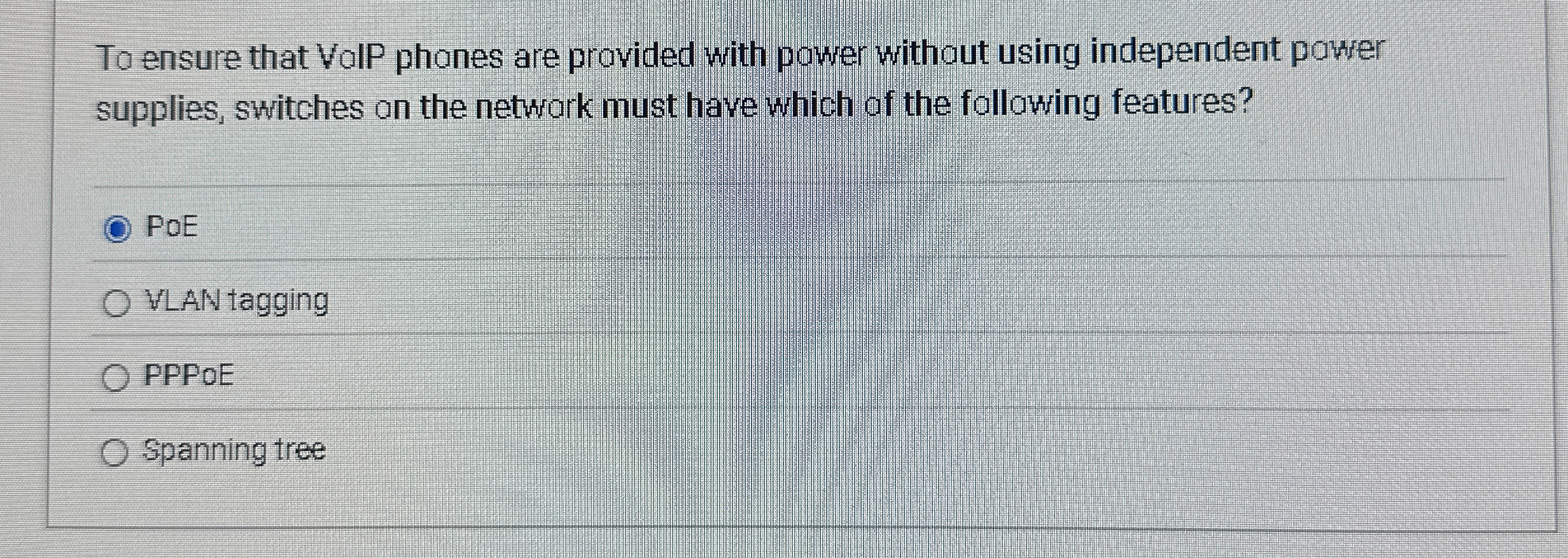 To ensure that VolP phones are provided with
