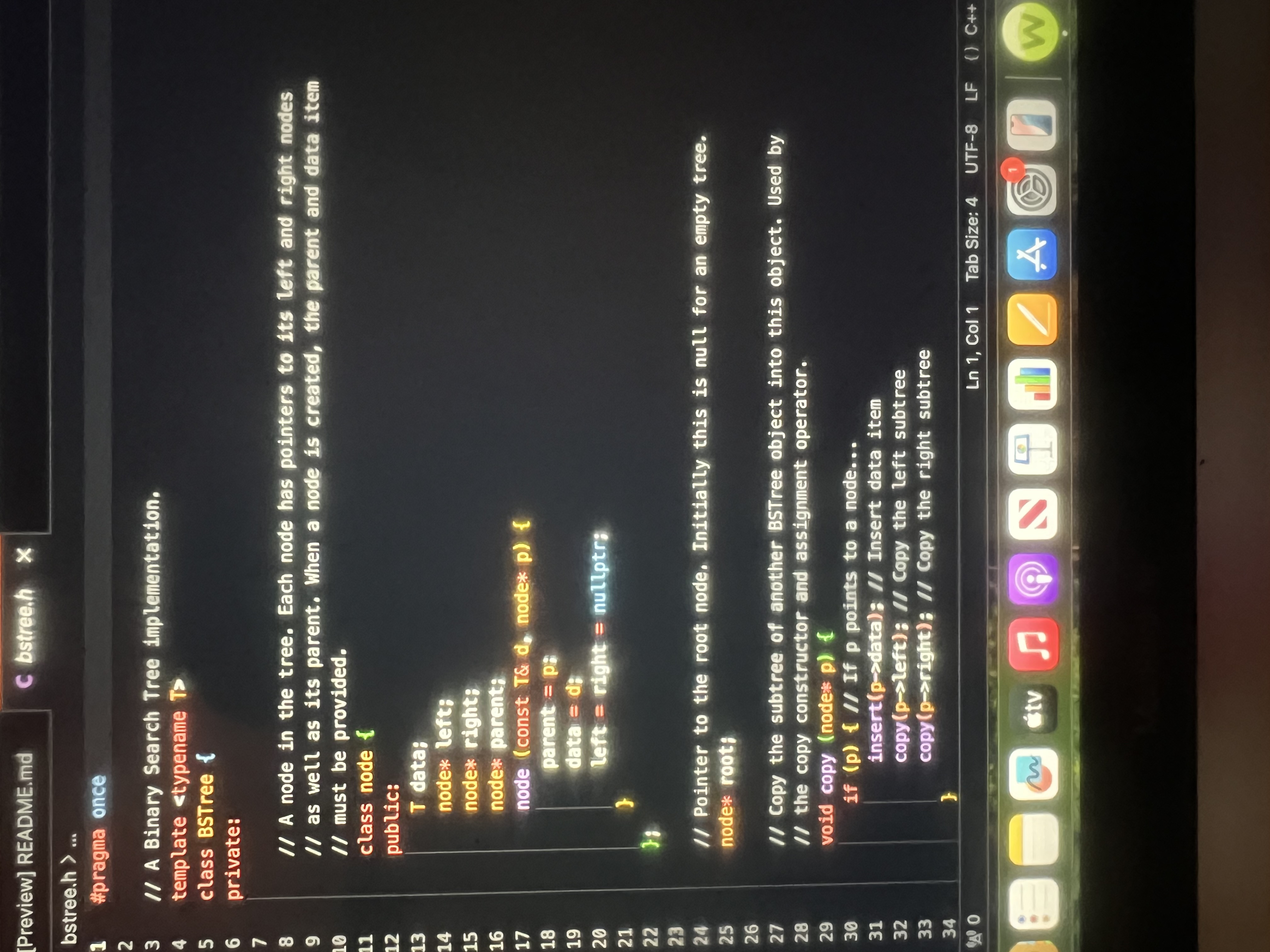 Code with comments for each line of code please.