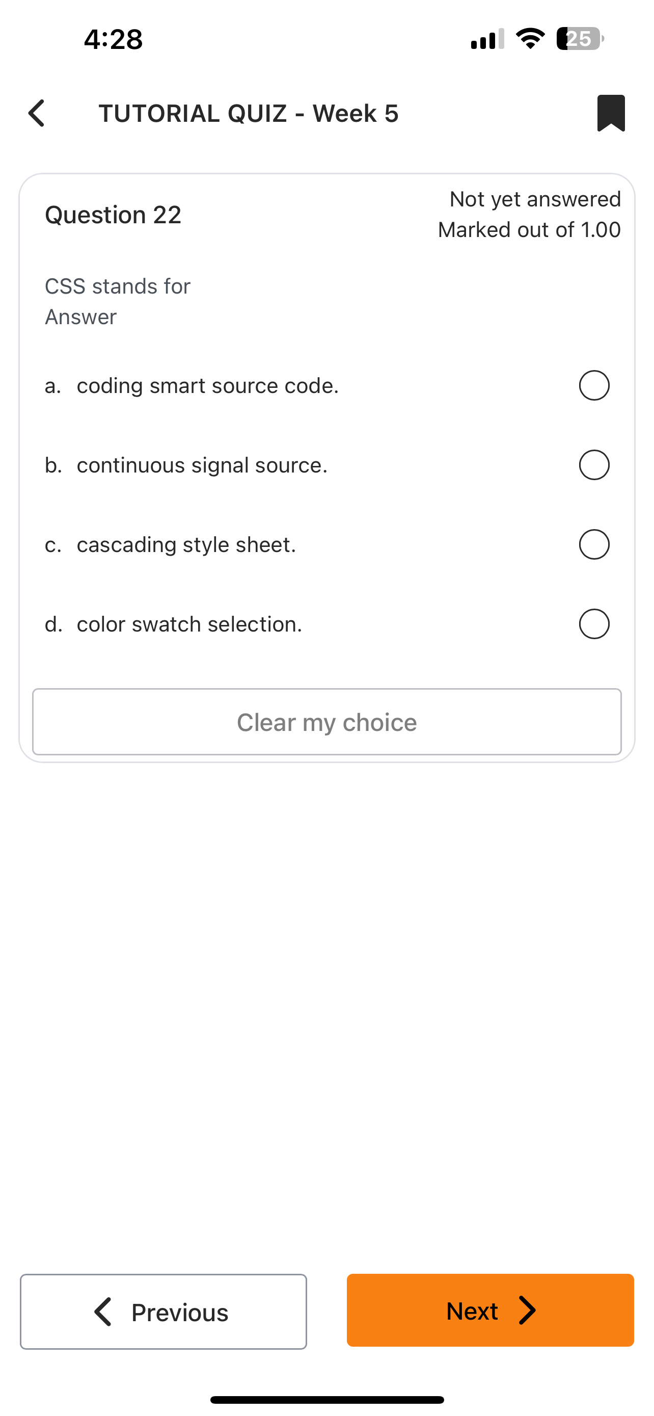 Question 2 2 Not yet answered Marked out of 1 . 0