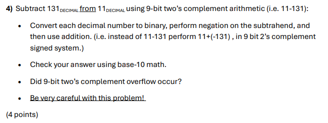 Subtract 1 3 1 D E C I M A L from 1 1 D E C I M A