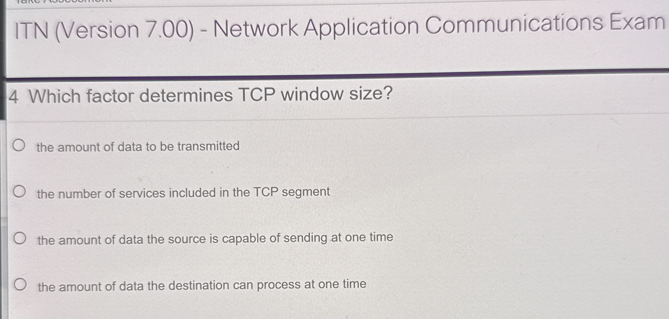 ITN ( Version 7 . 0 0 ) - Network Application