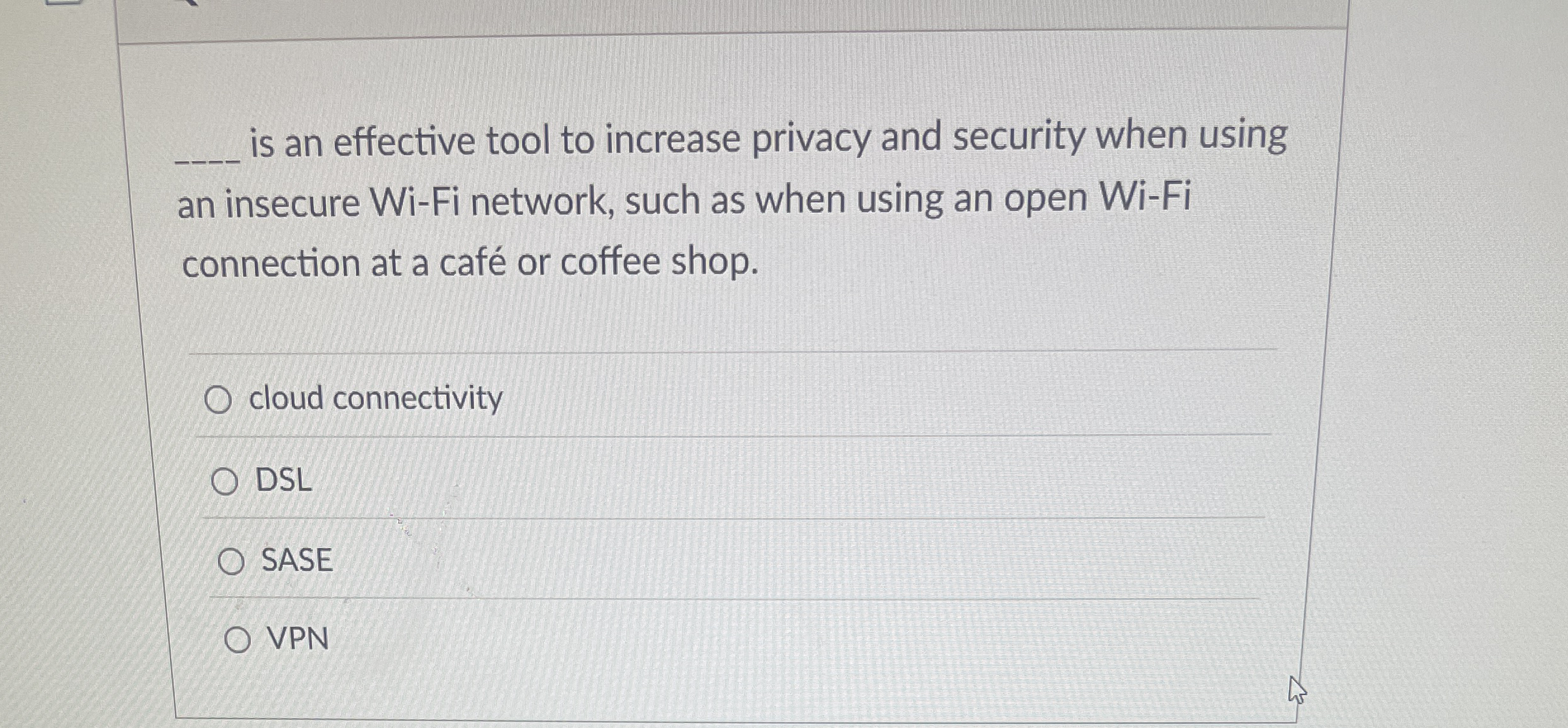 is an effective tool to increase privacy and