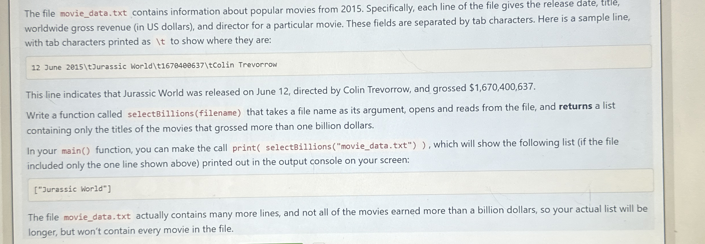 The file movie _ data.txt contains information