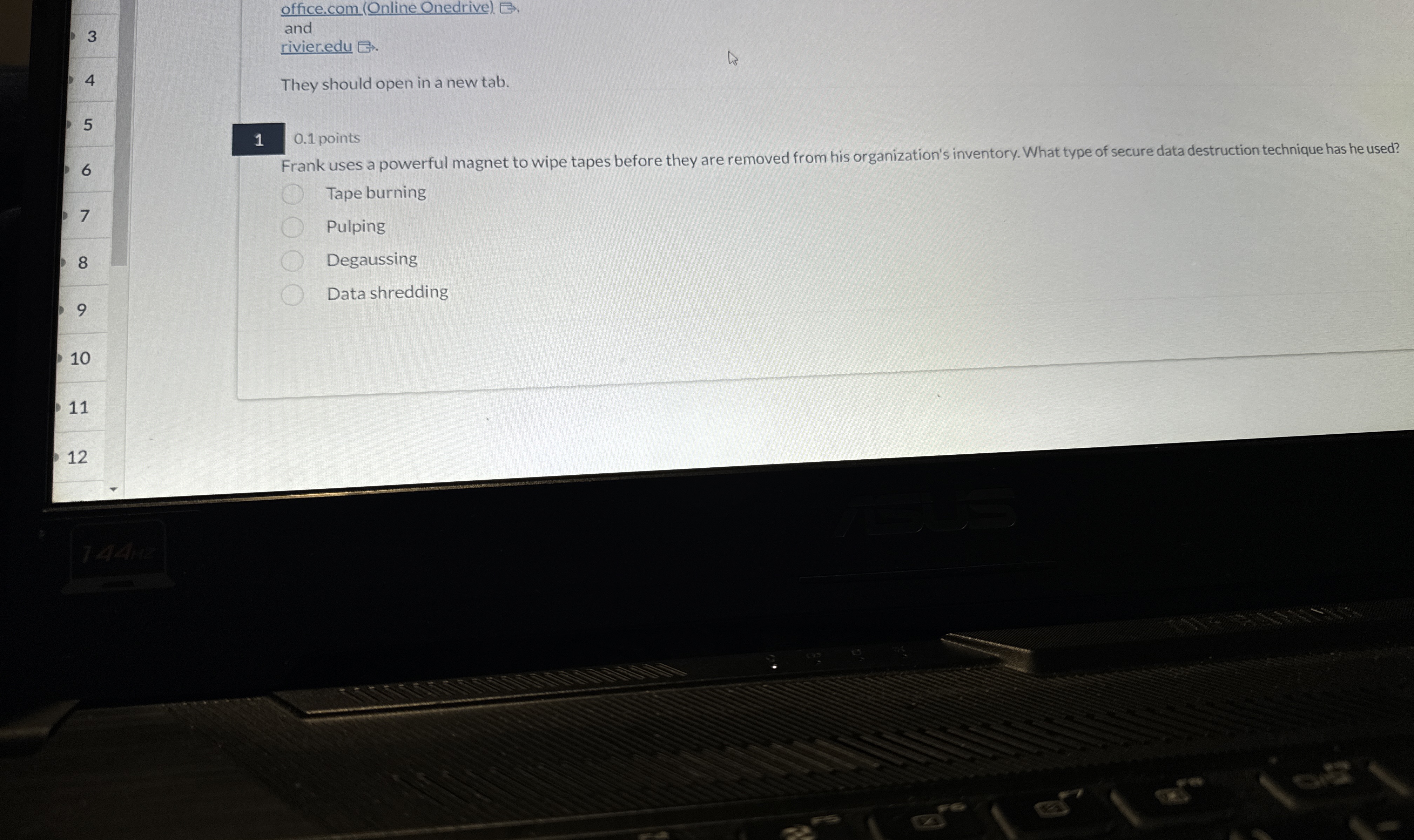 office.com ( Online Onedrive ) . , and rivier.edu