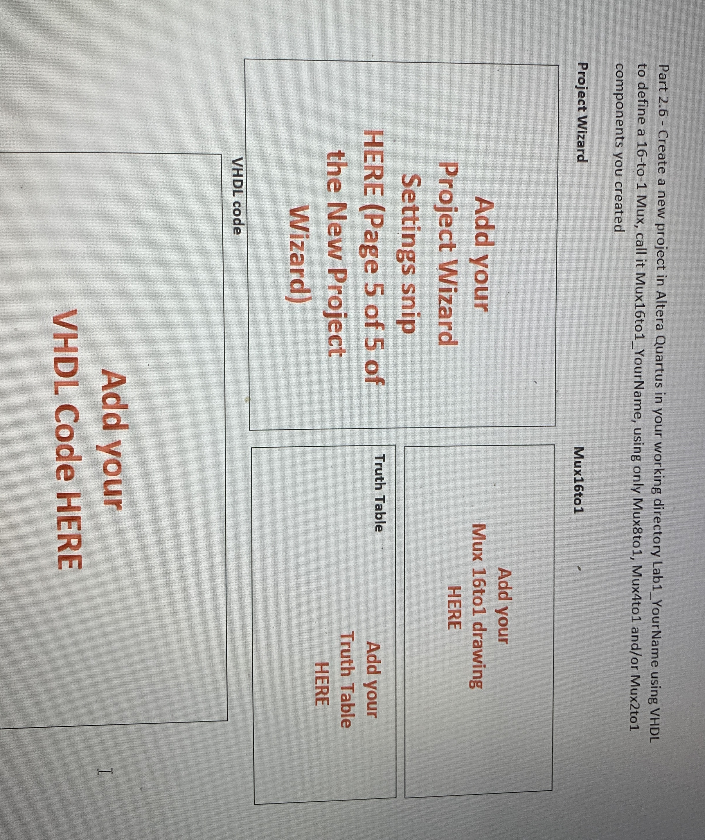 Part 2 . 6 - Create a new project in Altera
