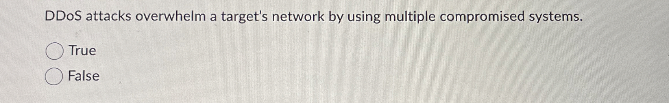 DDoS attacks overwhelm a target's network by