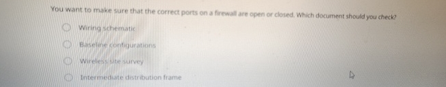 You want to make sure that the correct ports on a