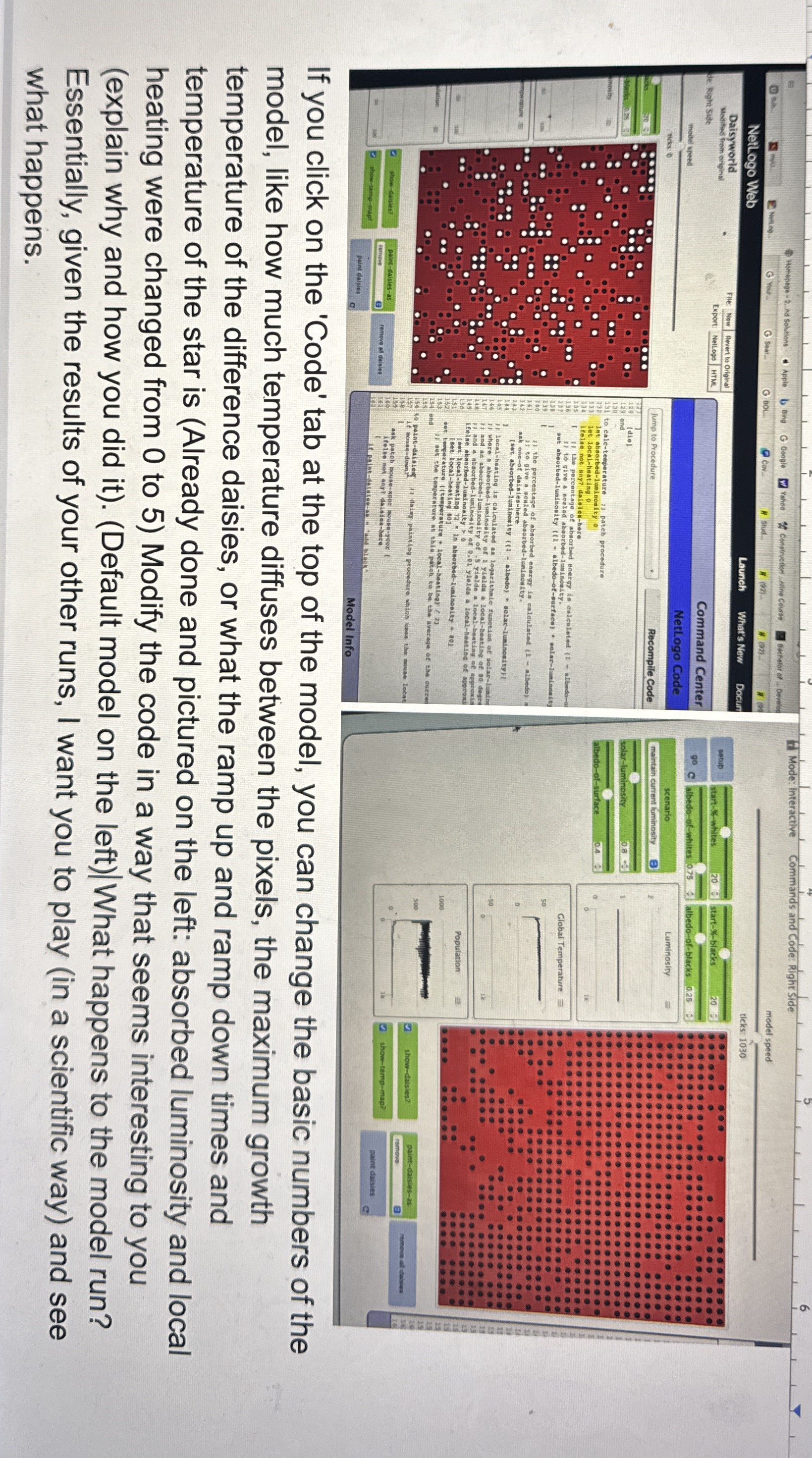 If you click on the 'Code' tab at the top of the