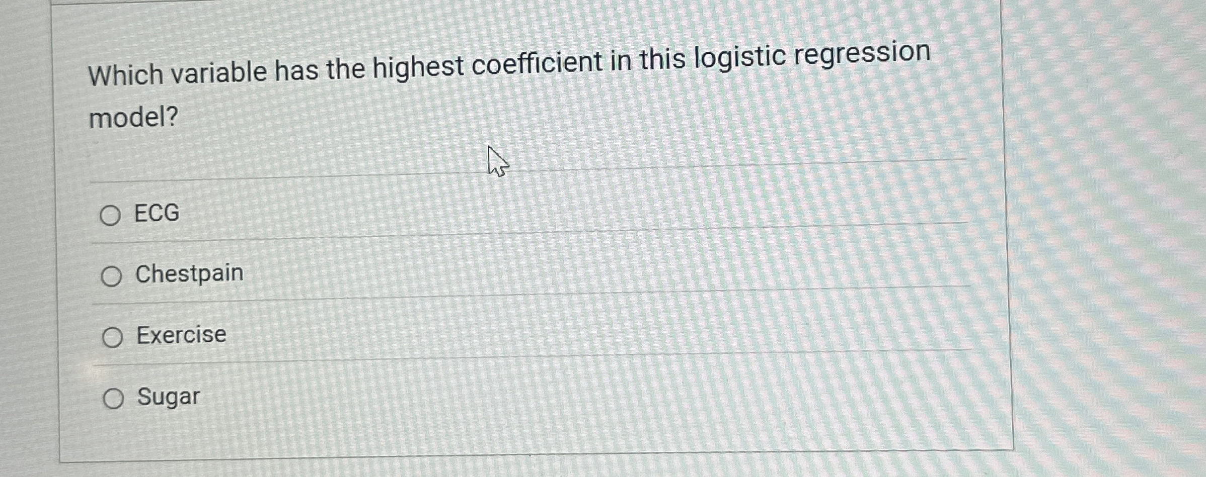 Which variable has the highest coefficient in